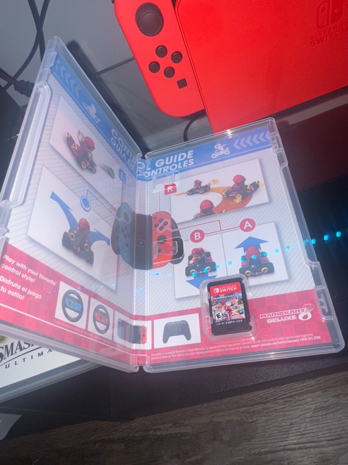 Nintendo Switch (OLED Model) HEG-001 Mario Red Edition 64GB Console