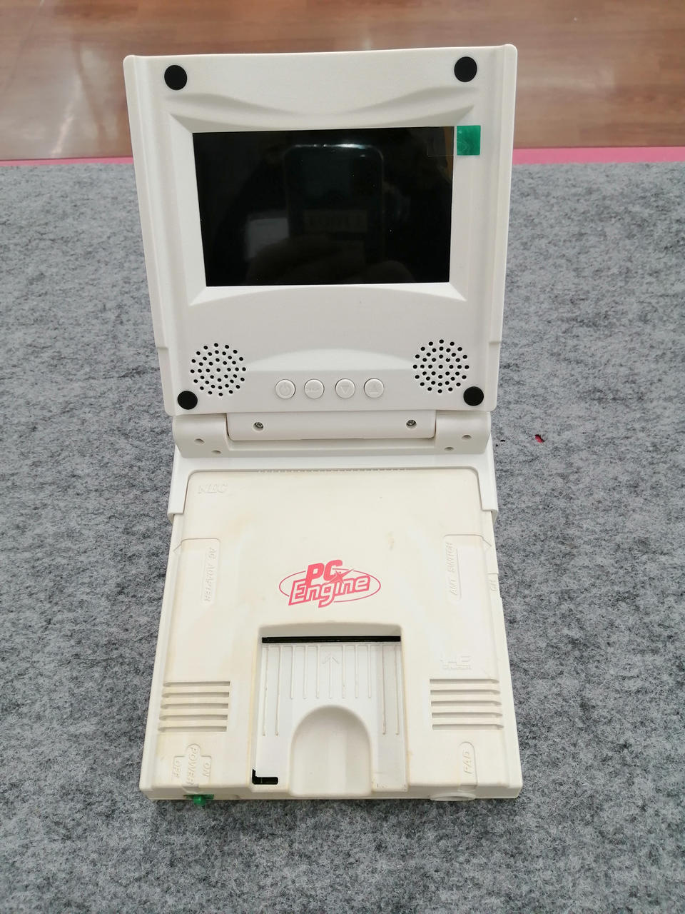 NEC PC Engine PI-TG001 LCD Display Unit Portable Screen Set Japan Retro Gaming