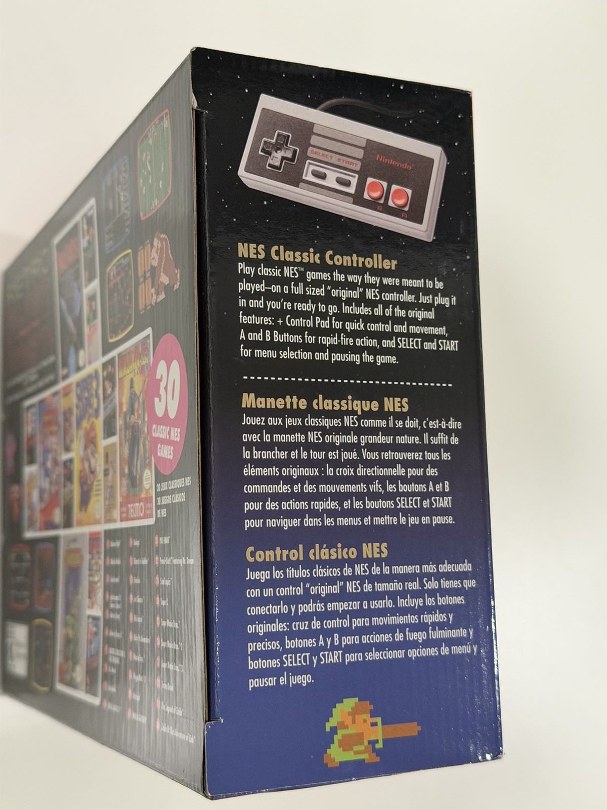 Nintendo NES Classic Edition Mini Console w/30 Games HDMI 720p NTSC-U/C