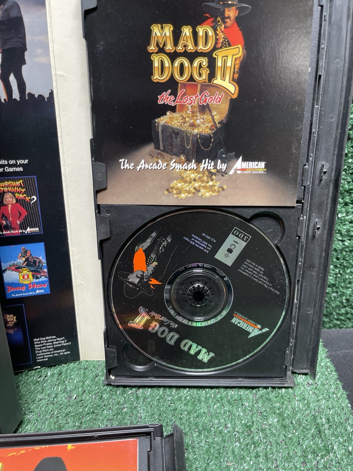 Panasonic REAL 3DO Console Bundle Powers On Doesn’t Read Disc. Free Ship!