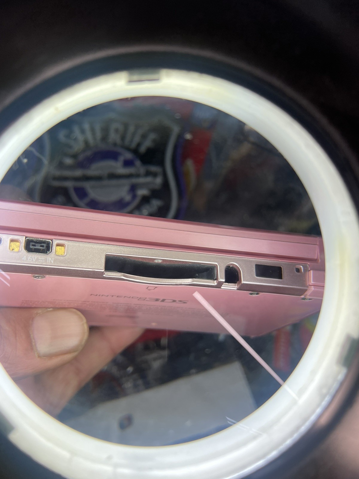 Nintendo 3DS Misty Pink + Extras – Tested Works – Super Mario Land 3DS 2GB Used