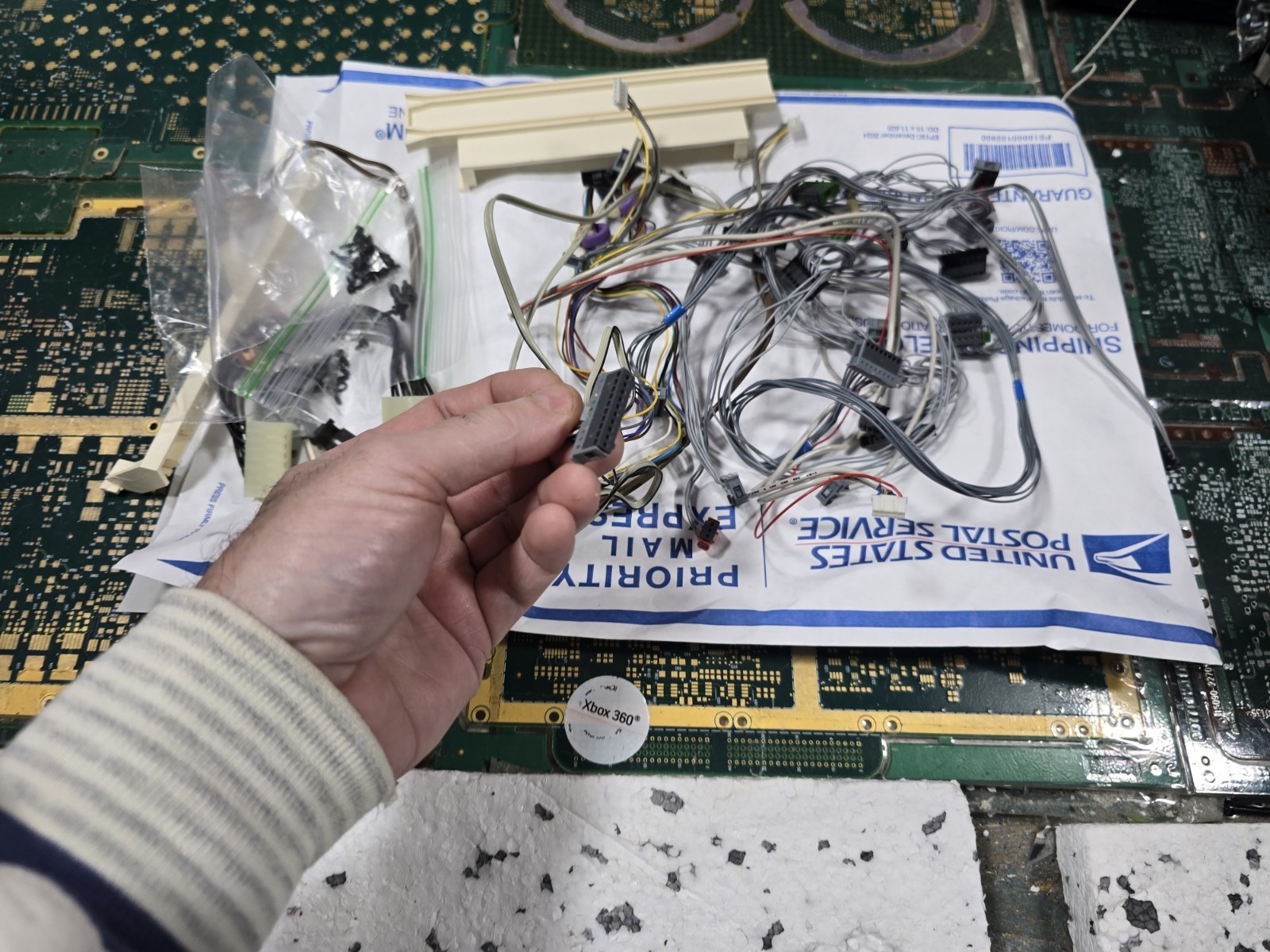 Philips CDI 910 EXACT Cable, Cables, Cable w/Screws-Not Tested-Intact-PARTS-READ