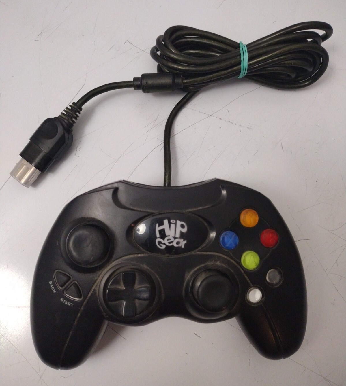 Vintage Original Microsoft Xbox Console with 2 Controllers + Cables + Power sup