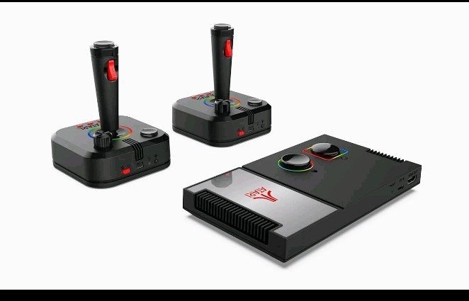 Atari Game Station Pro: Retro Video Game Console, 200+ Games, Wireless Joysticks