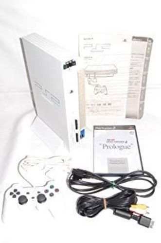 Sony PlayStation 2 PS2 Racing Pack Ceramic White Console No Box japan F/S