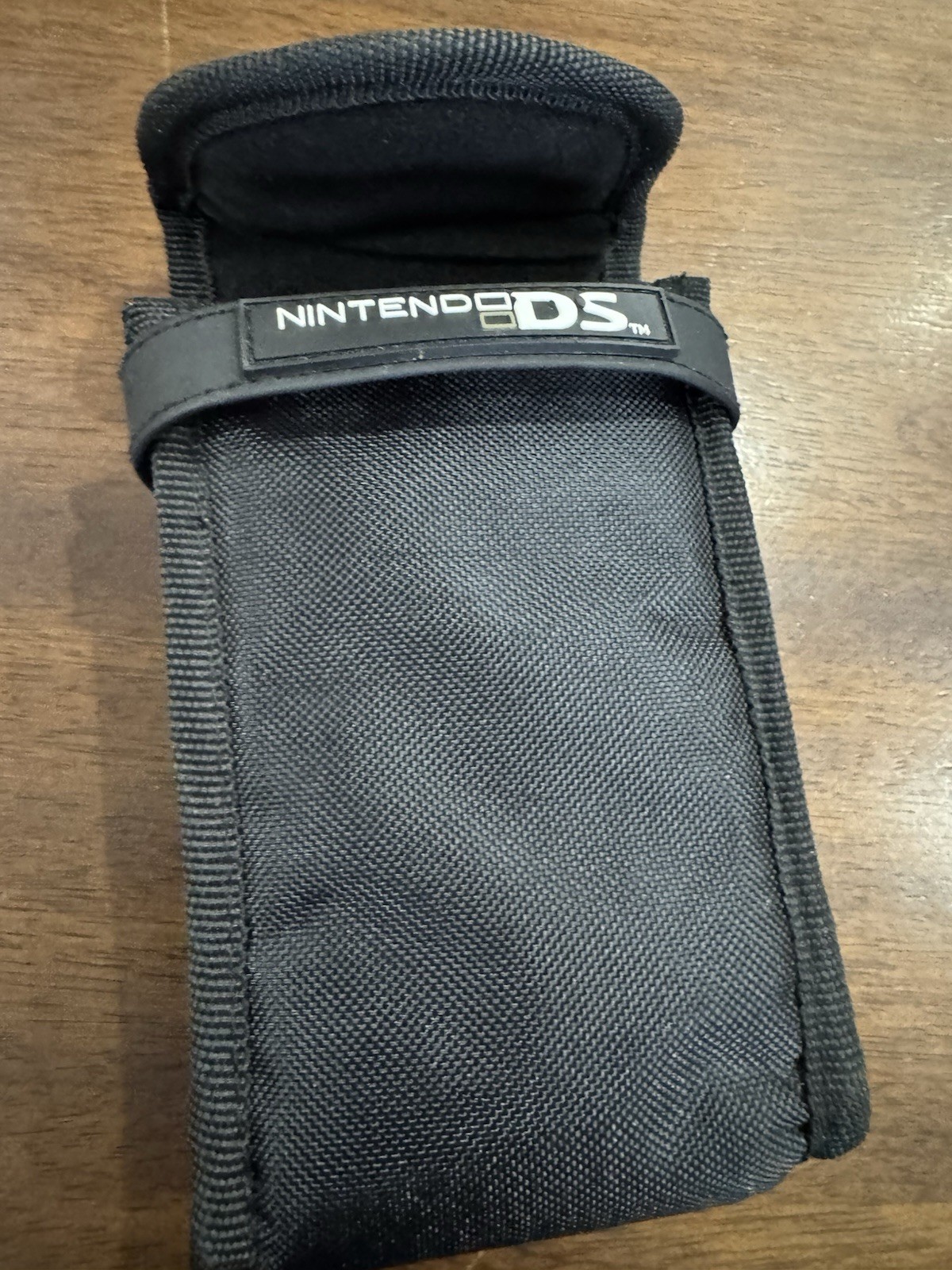 Nintendo DS Lite Black Console w/ Case & Game Untested For Parts/Repair