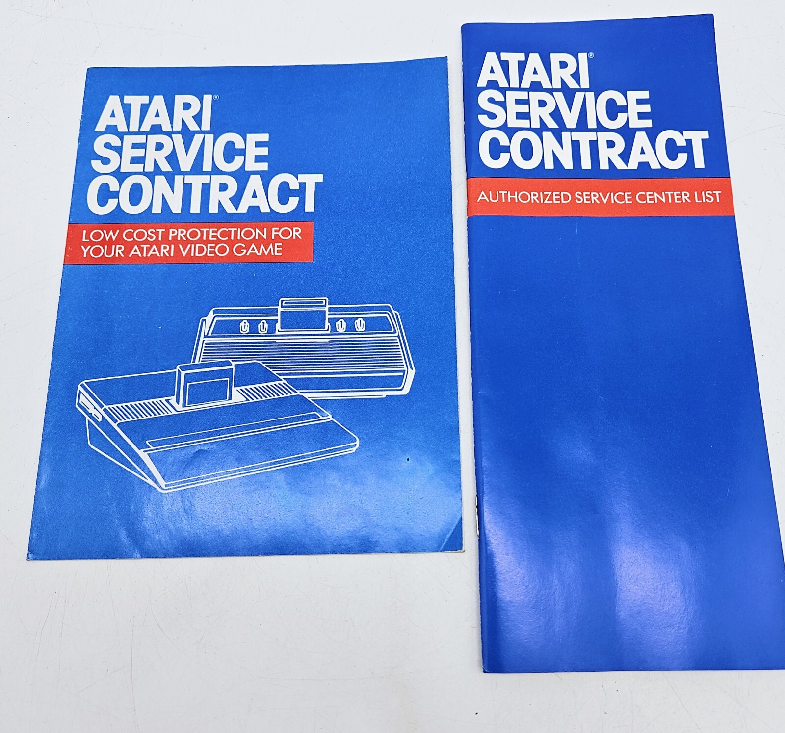 Atari 2600 CX2600A Video Game Console 1980 Paddle Instructions in Original Box