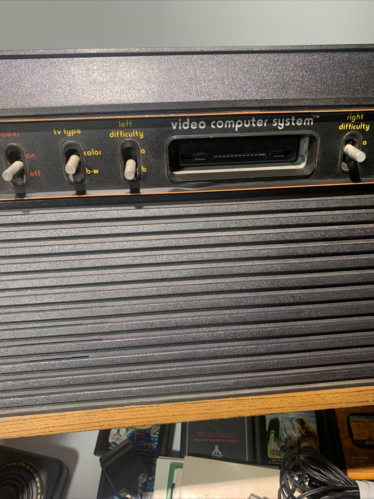 Atari CX2600 ‘Heavy Sixer’ Six Switch Console Sunnyvale RARE 2600 WORKING