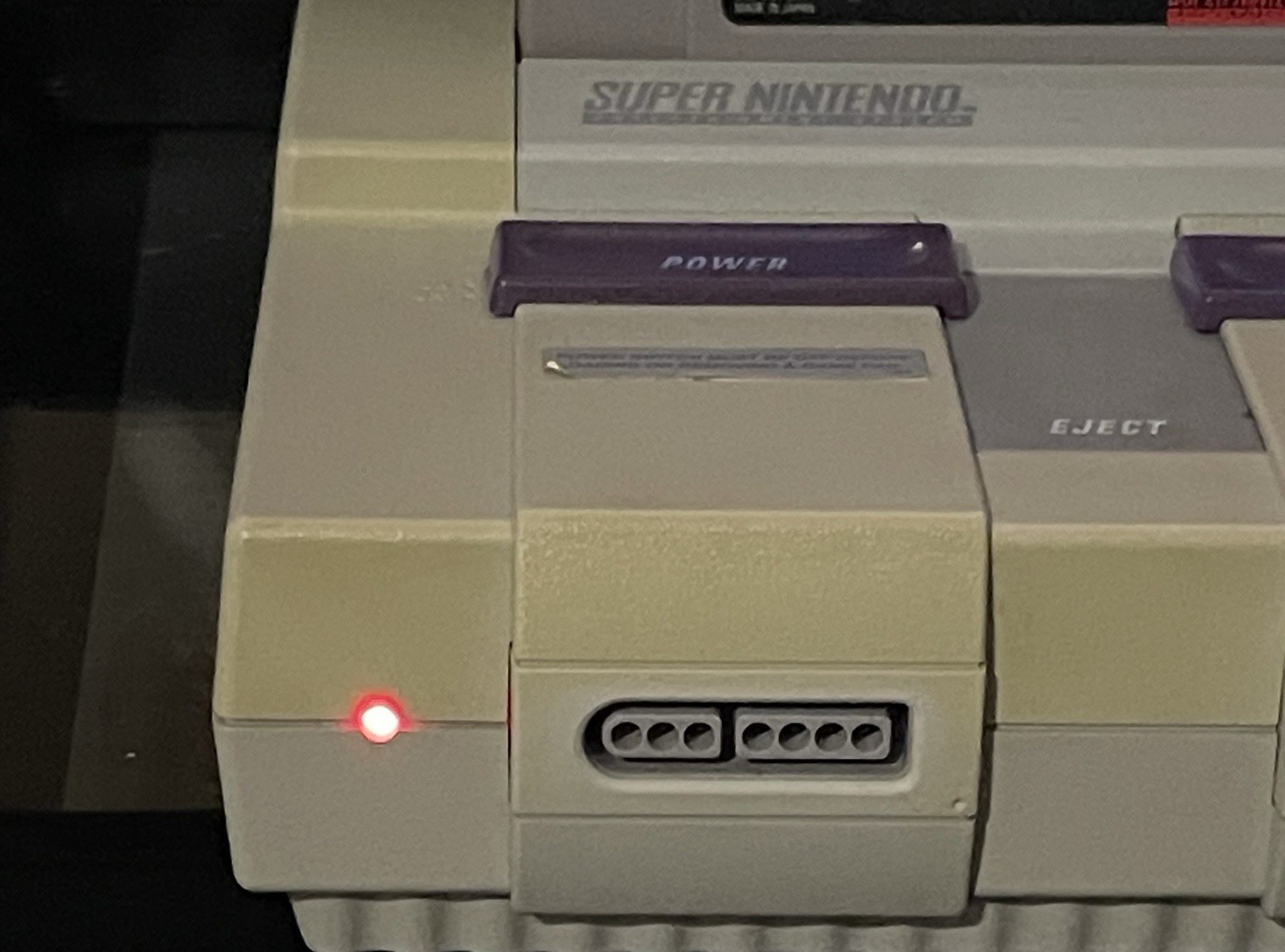 Super Nintendo SNES Console Only SNS-001 – Tested Working!