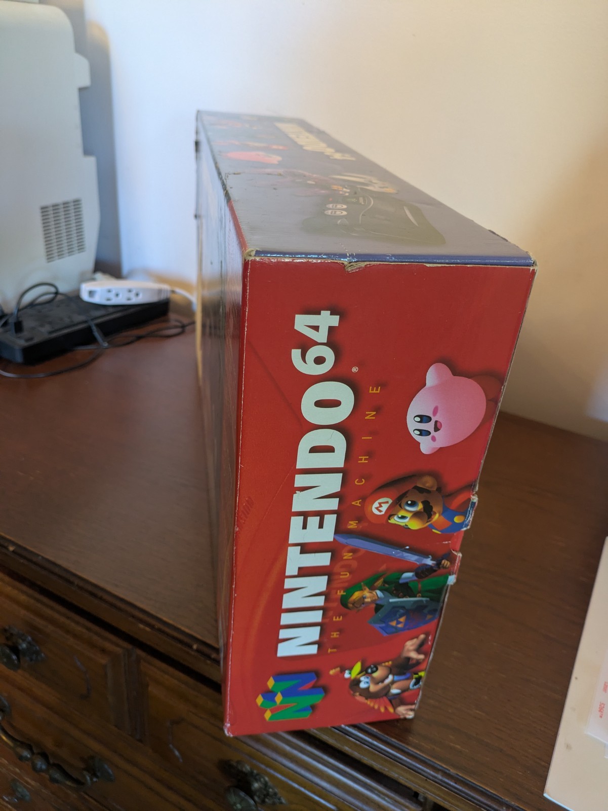 Nintendo 64 Atomic Purple Console Box Only N64 NO CONSOLE