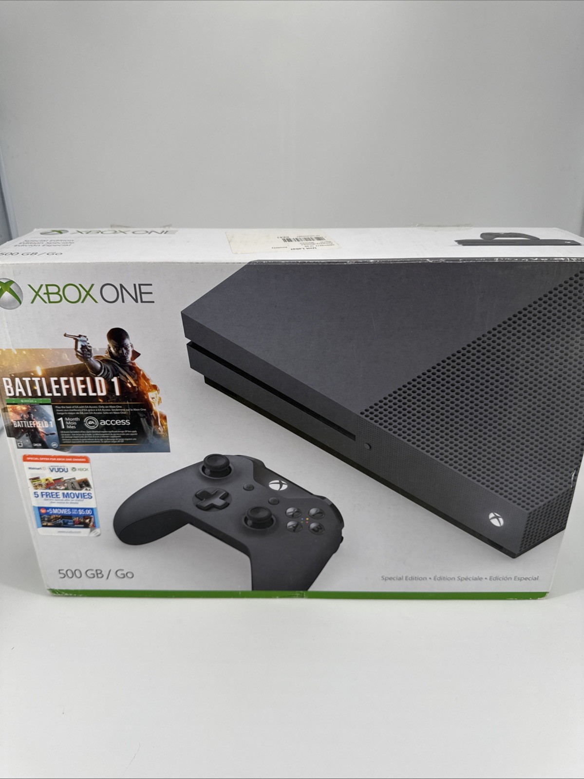Microsoft Xbox One Battlefield BOX ONLY 500GB NO CONSOLE. Fast Shipping