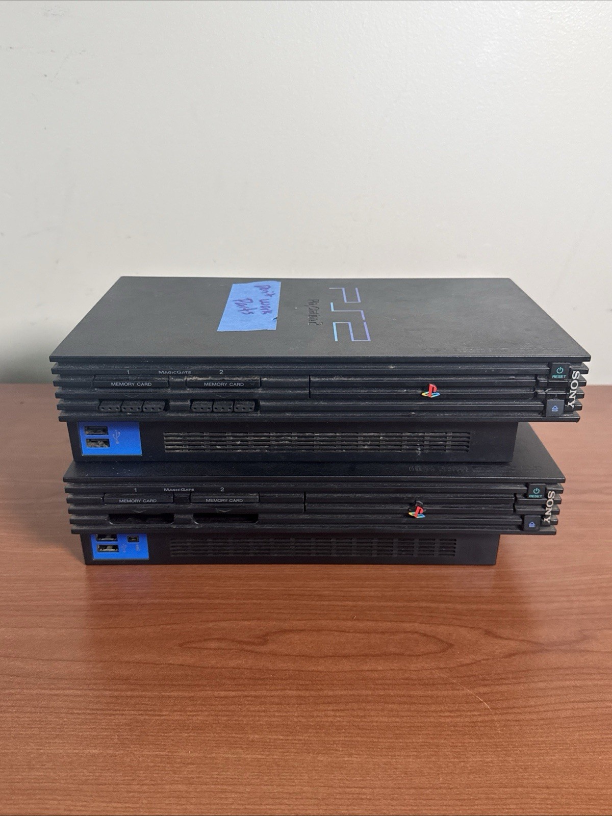 2x Sony PlayStation 2 FatsPs2 Consoles Only For Parts Only