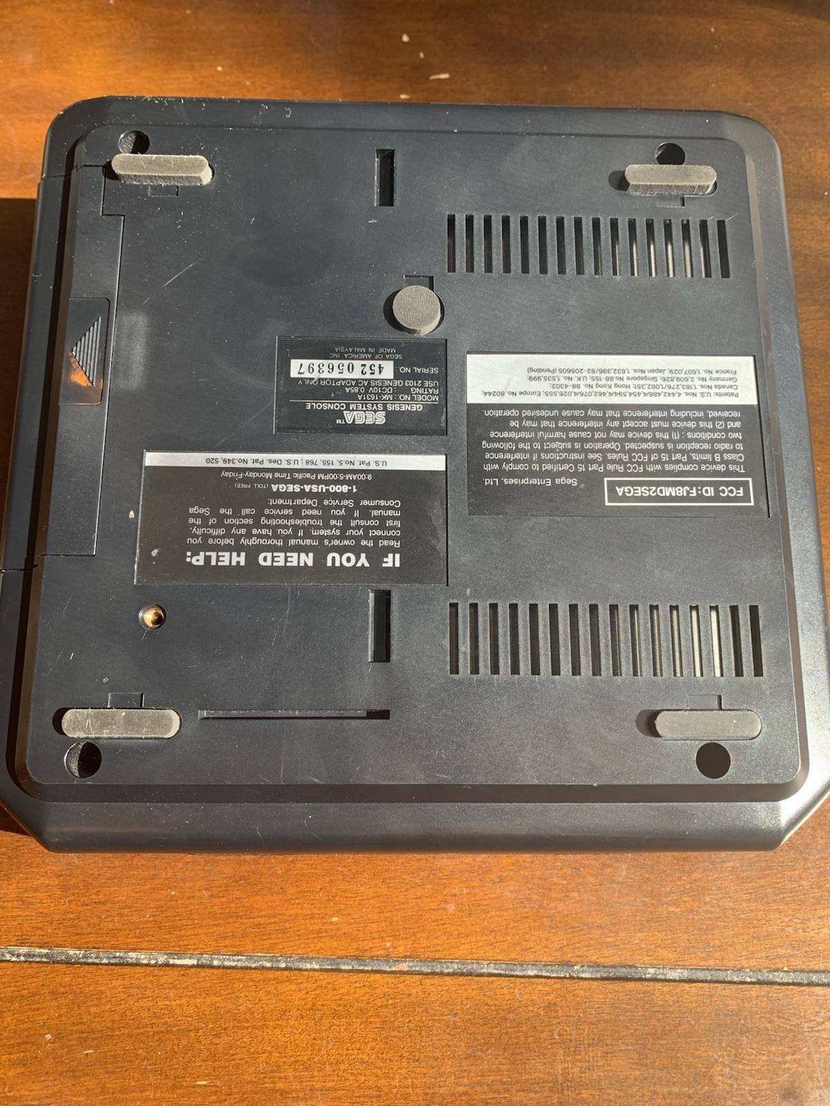 Original OEM Sega Genesis System Model 2 Console Complete w/ Games