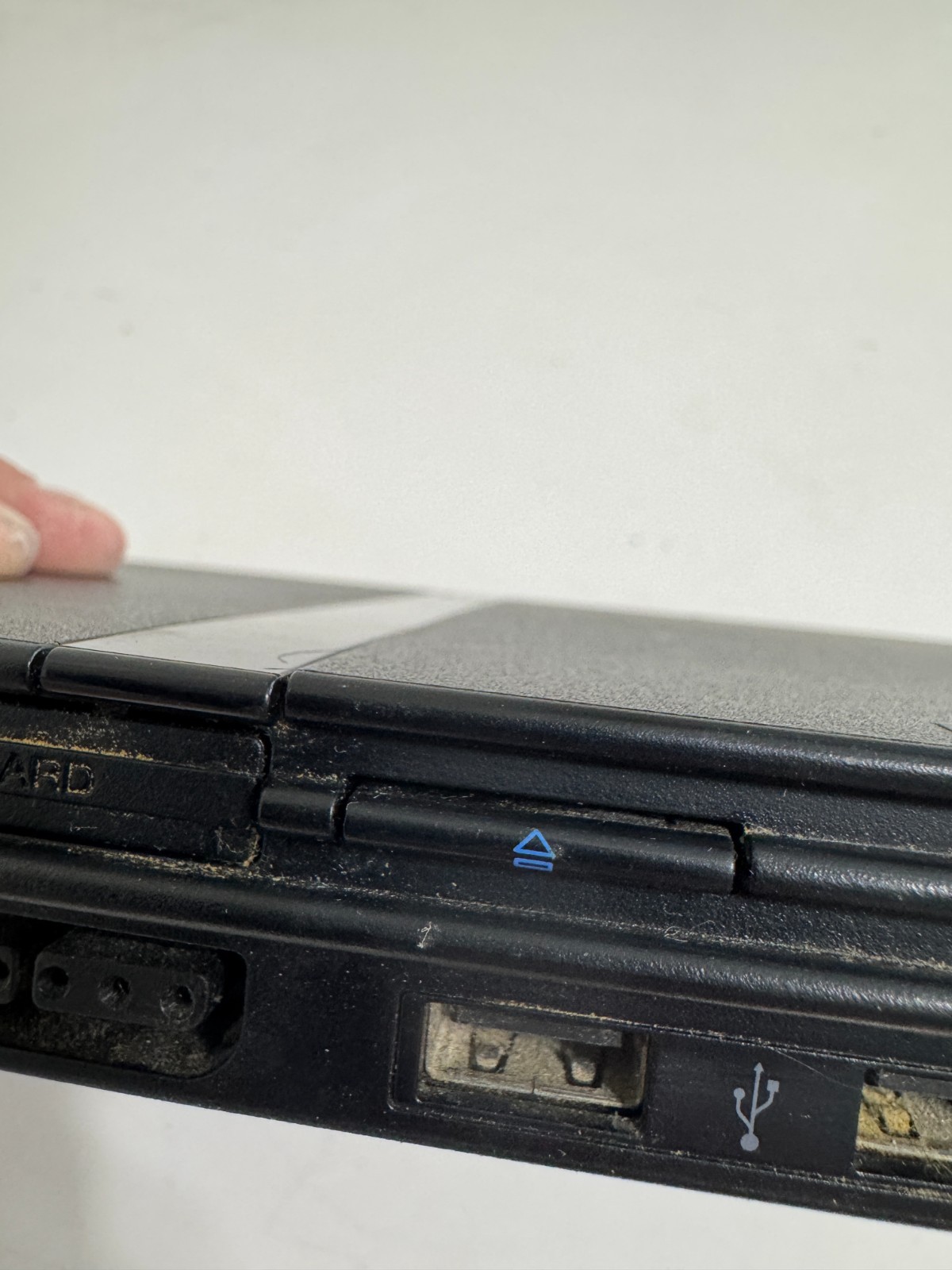 PlayStation 2 Slim SCPH-70012 Console Untested No Pwr Crd 2 Controllers (e31)