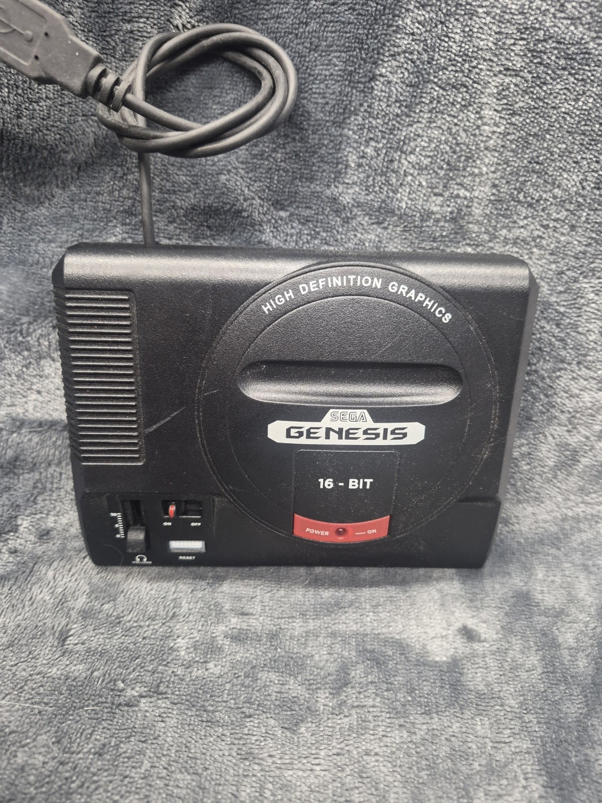 Sega Genesis High-Definition Console Only, Not Tested. I Connect And Turn On