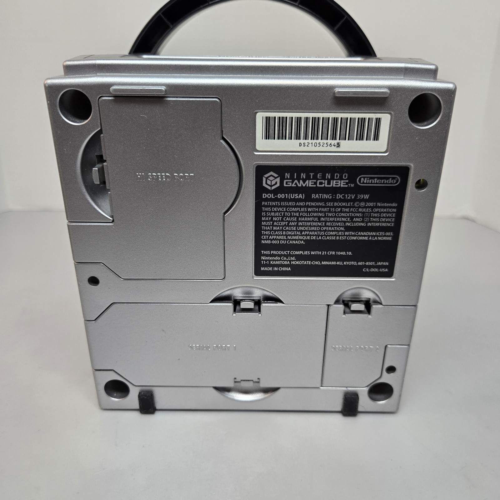Nintendo GameCube Platinum Silver DOL-001 USA | Console Only – Tested