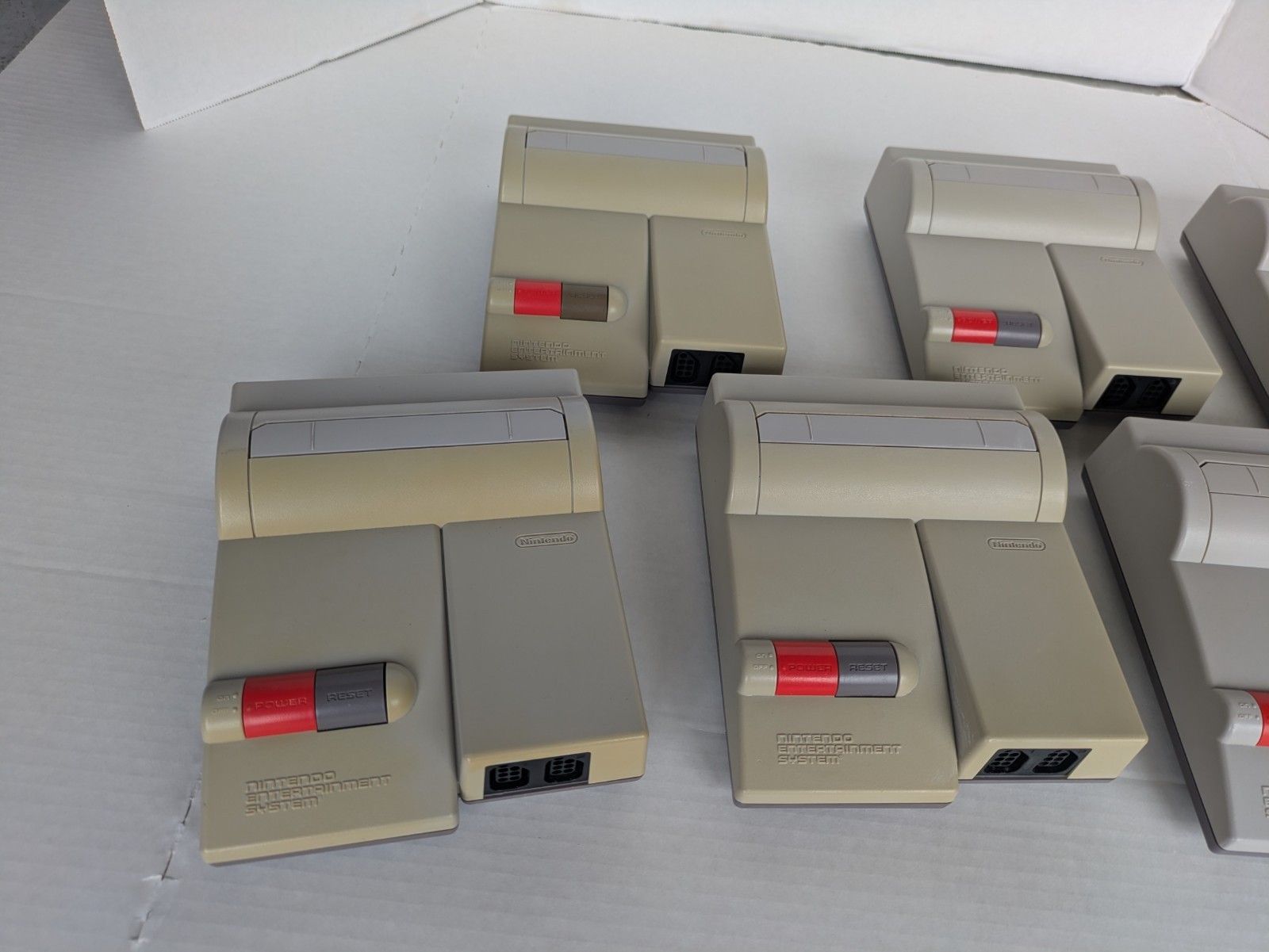 Nintendo NES Toploader. Nes-101. New Caps, Composite Multi-out & Power light!