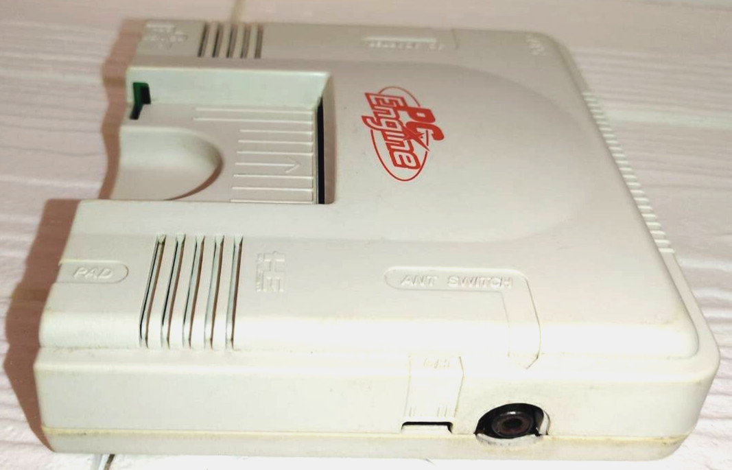 Working PC Engine (PI-TG001) Console + Ave Pad 3, AC Adapter (No AV/Box/Manual)