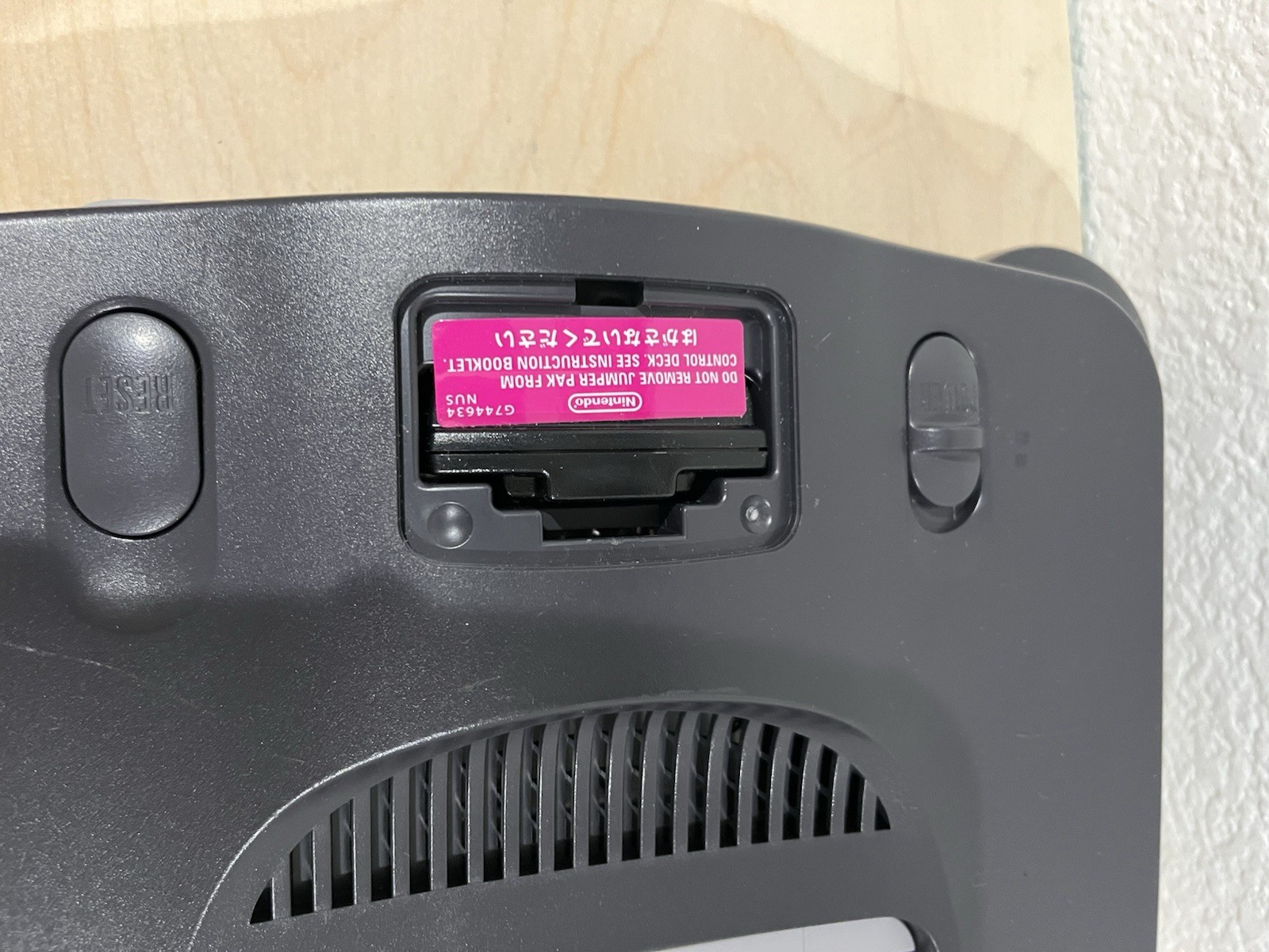 Nintendo 64 Console Black – Amazing Condition Cleaned Tested