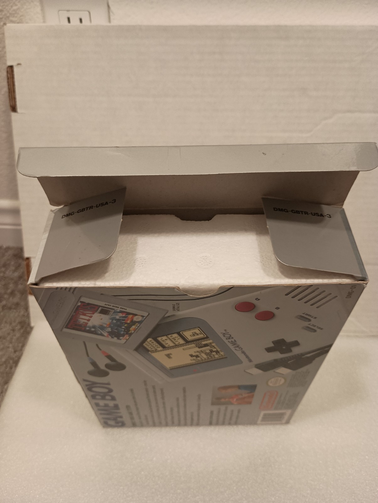 Nintendo Game Boy Handheld System Launch Edition in box with Tetris – NO SYSTEM