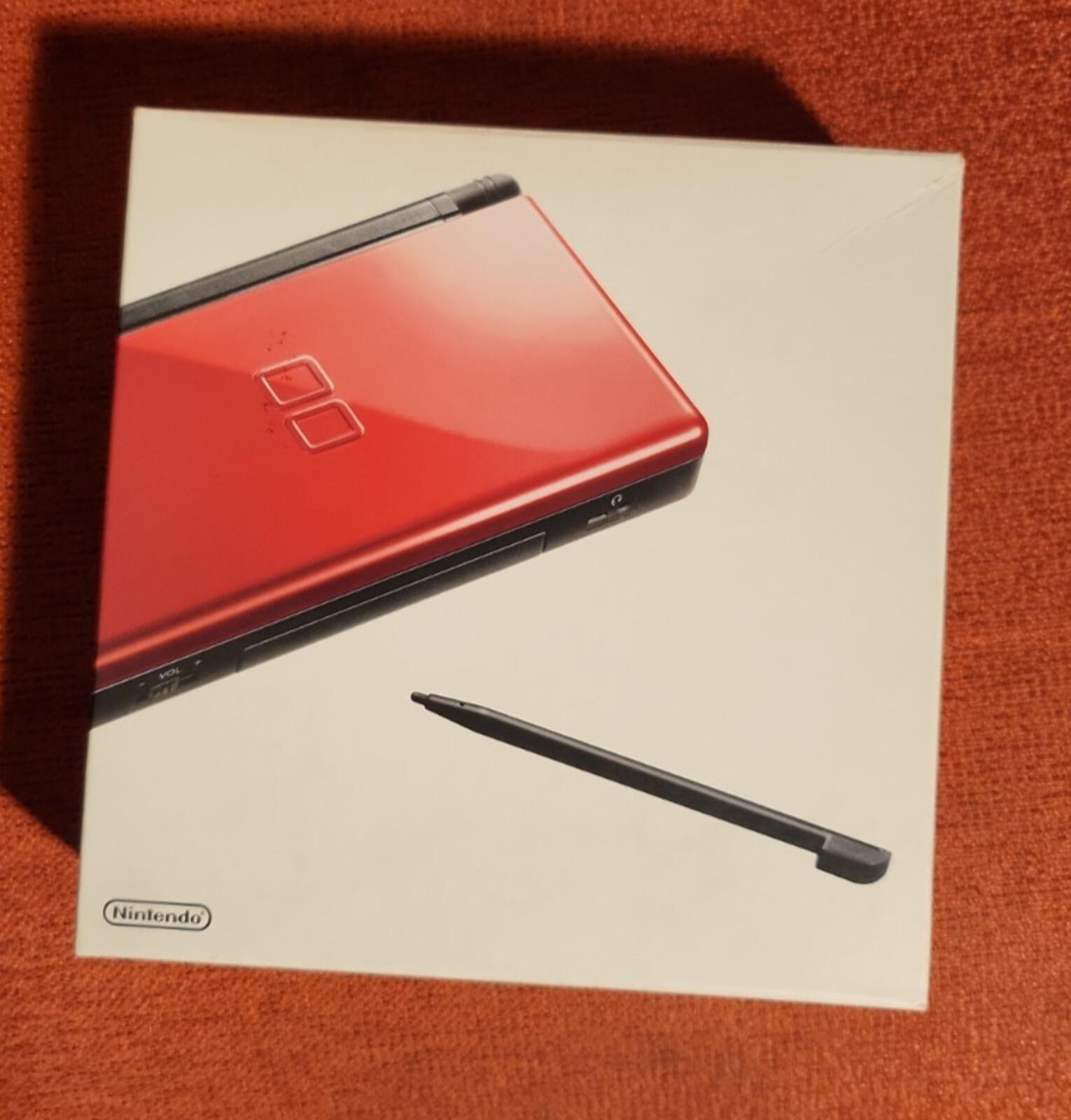Nintendo DS Lite Crimson Handheld System – Red/Black – For Parts