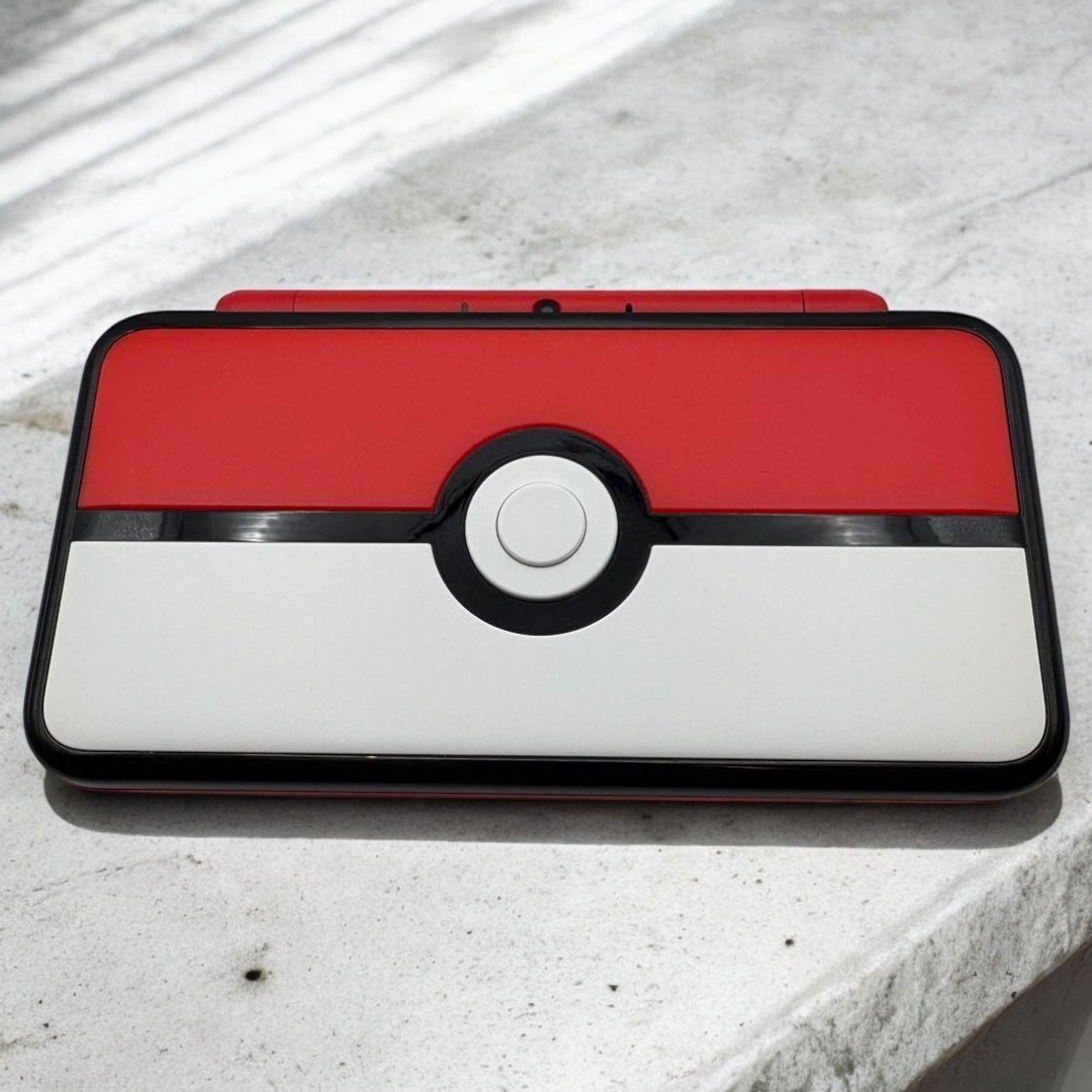 New Nintendo 2DS LL Monster Ball Edition From Japan Used Good Condition