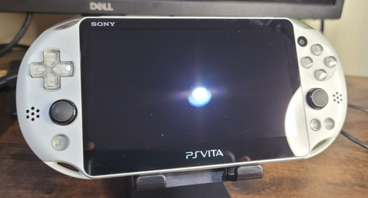 PlayStation Vita 2000 Silver Console PS Vita Slim Tested Working Excellent