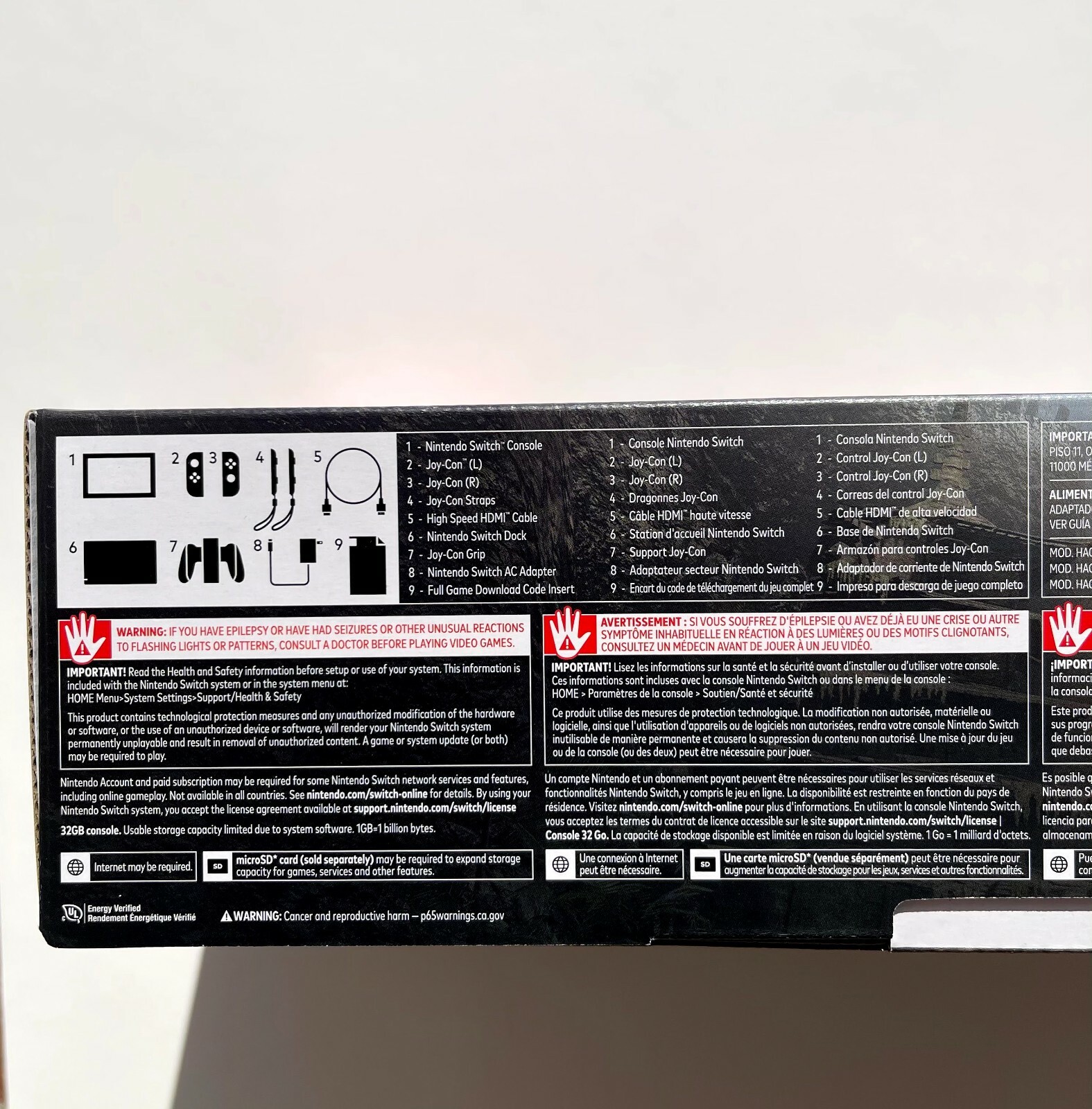 Nintendo Switch Monster Hunter Rise Deluxe Edition Gaming Console New Never Open