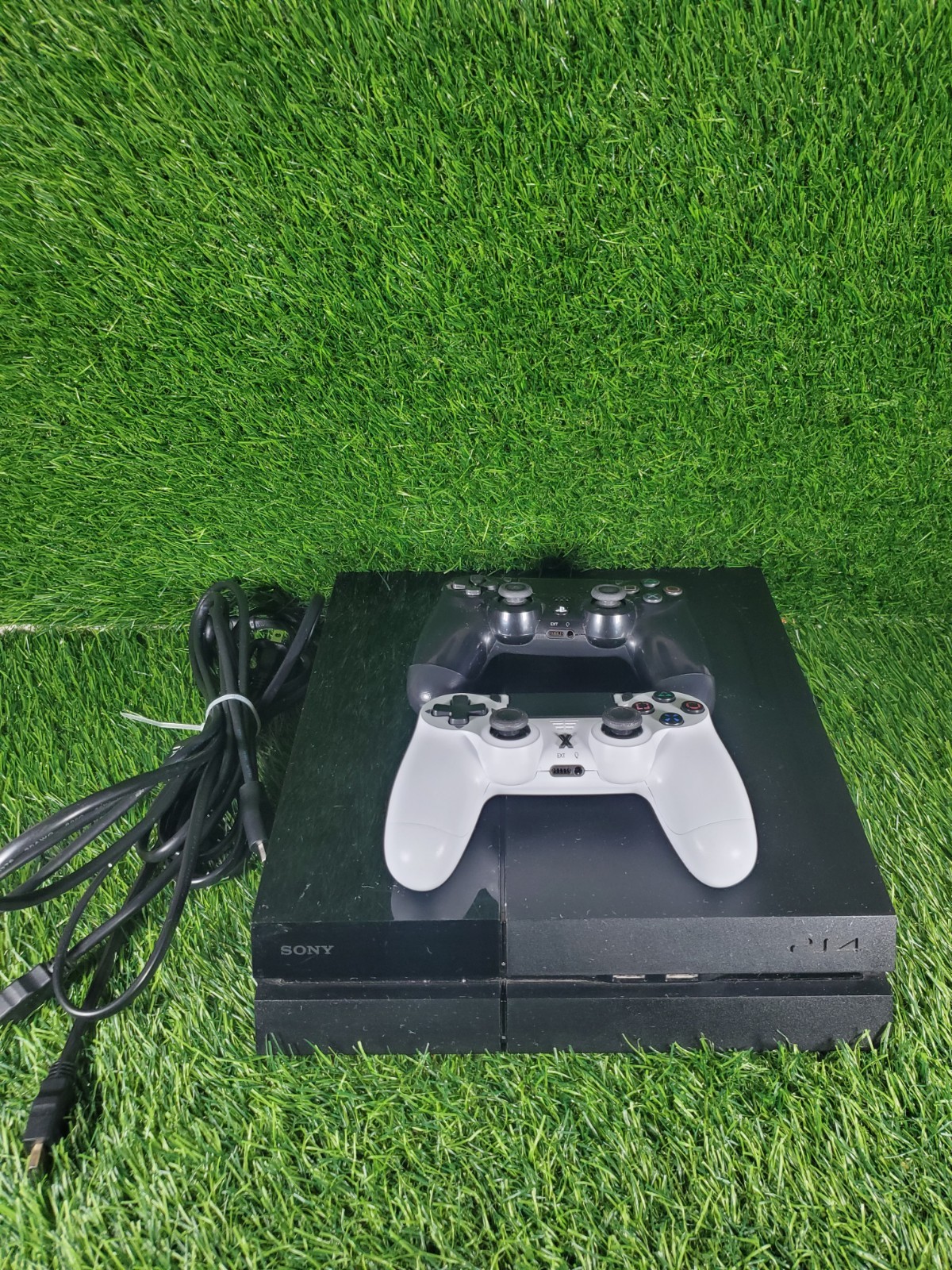 Sony PS4 500GB Console CUH-1115A- Black w/2 Controller/Cable Read Description