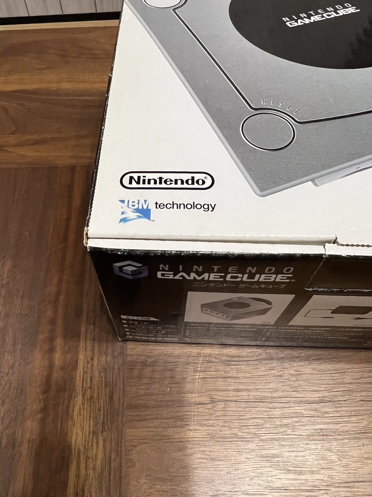 nintendo gamecube silver console Japan In Box DOL-001