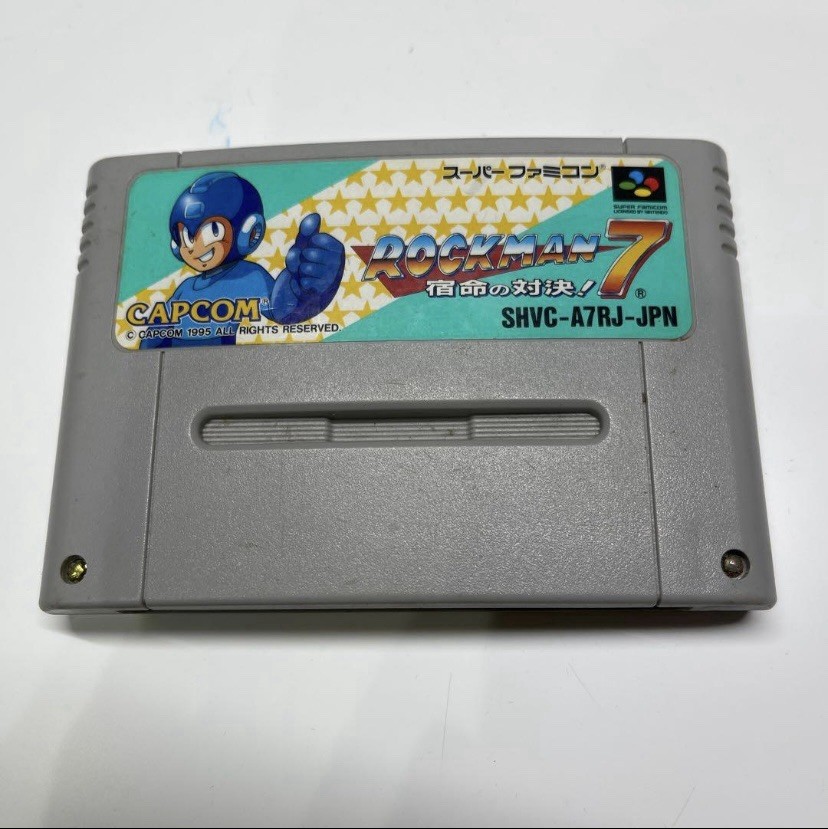 Mega Man 7 SNES Super Famicom NTSC-J Tested Authentic
