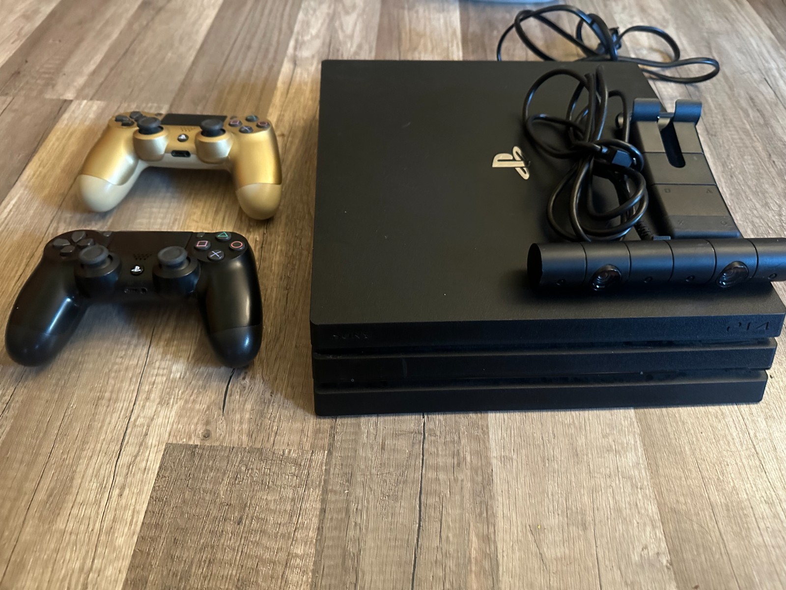 Sony PlayStation 4 Pro + PSVR bundle w/ 2 controllers/camera (all working)