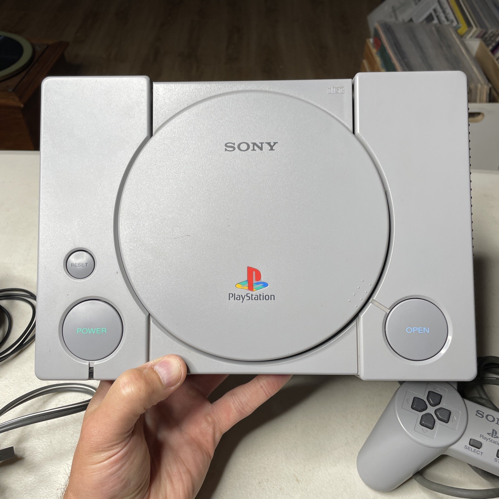 Sony Playstation 1 PS1 Console System Controller OEM Bundle – Tested and Works