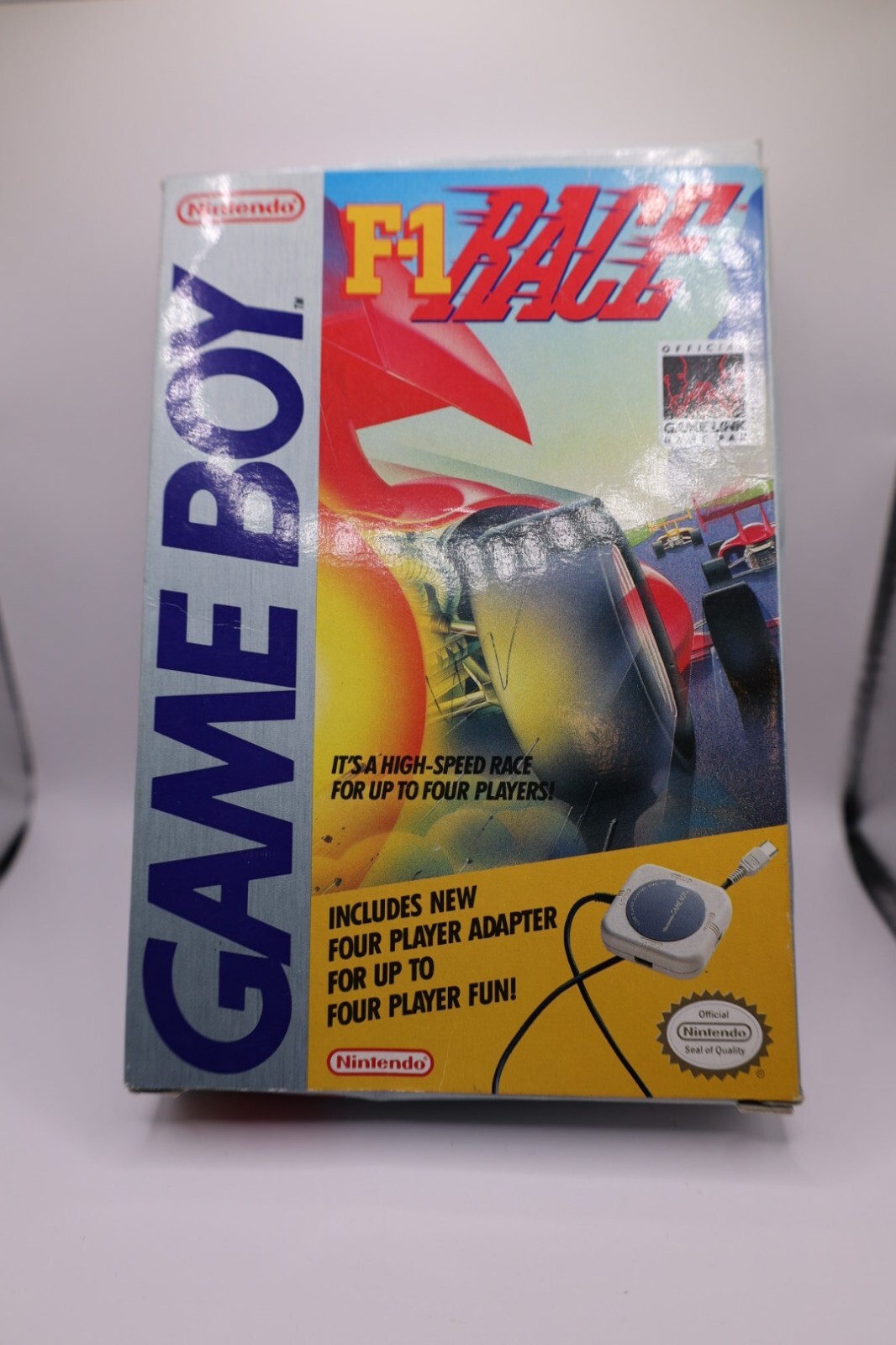 Nintendo Gameboy F-1 Race With Four Player Adapter New Without Seal