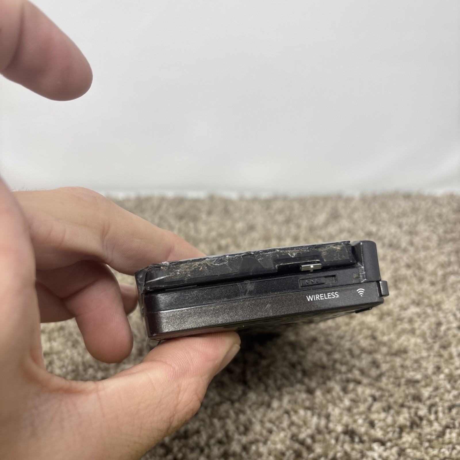 Nintendo 3DS Cosmo Black System – For Parts Or Repair