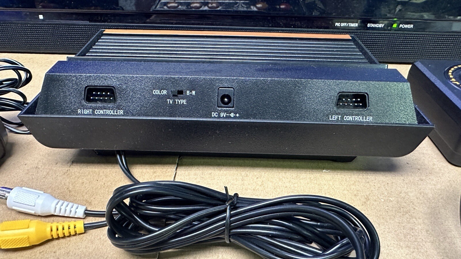 Atari Flashback 2 Classic Retro Game Console Controller TV Plug & Play Tested