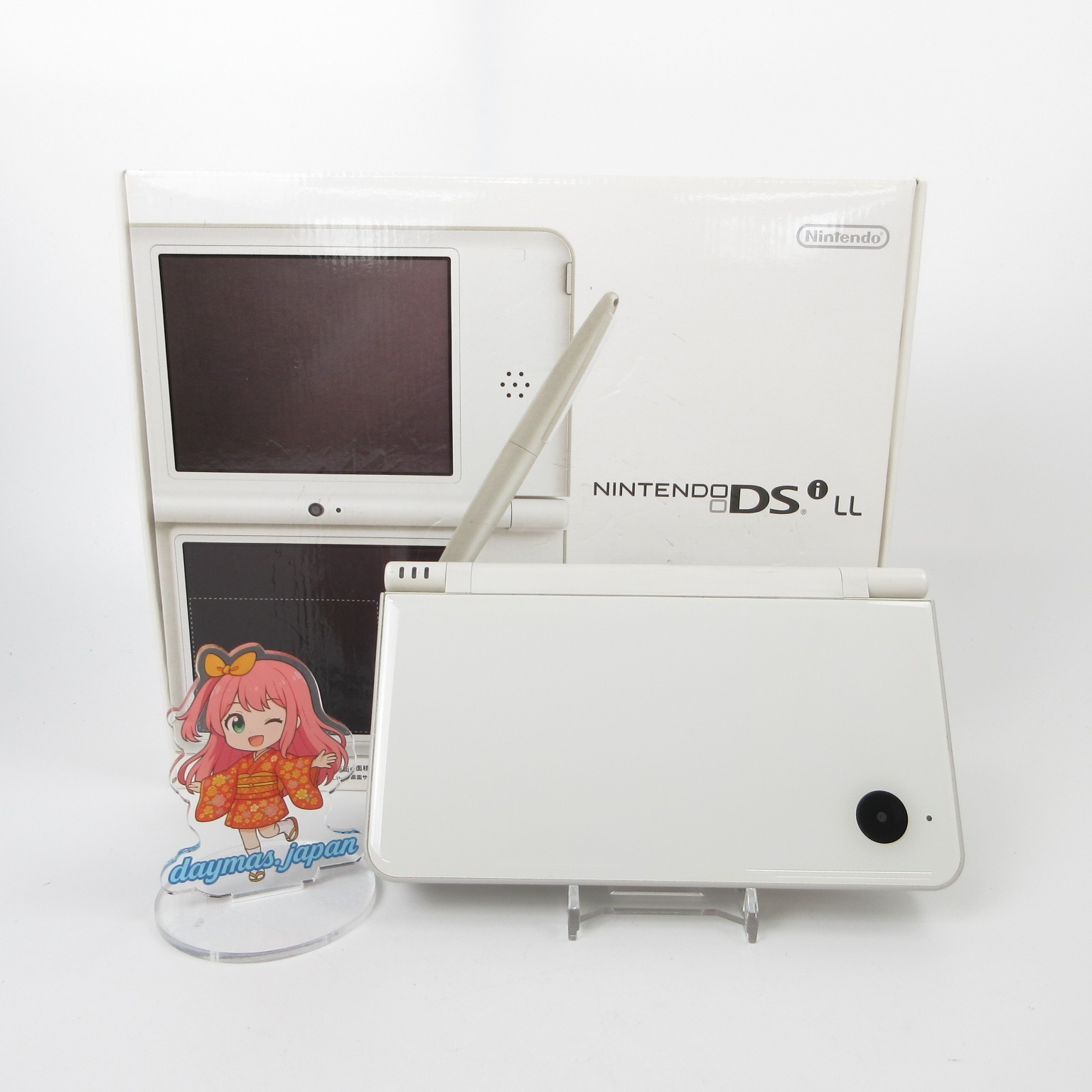 【Excellent】Nintendo DSi LL XL Natural White Console Japanese Edition #Arr0518/08