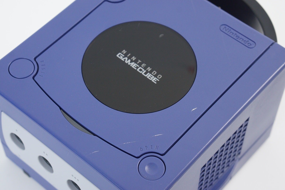 Nintendo Gamecube Violet Console Enjoy Plus DOL-001 JP For Japan CD DN12099230