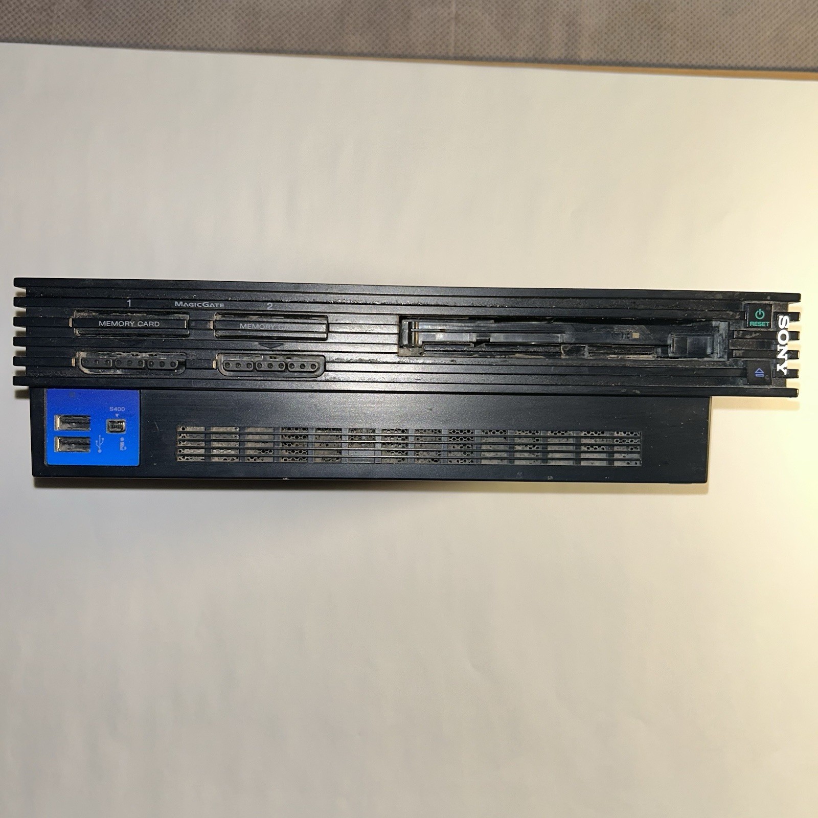 Sony PlayStation 2 Console – Black (SCPH-39001) Bundlle Eyetoy Memory Card Games