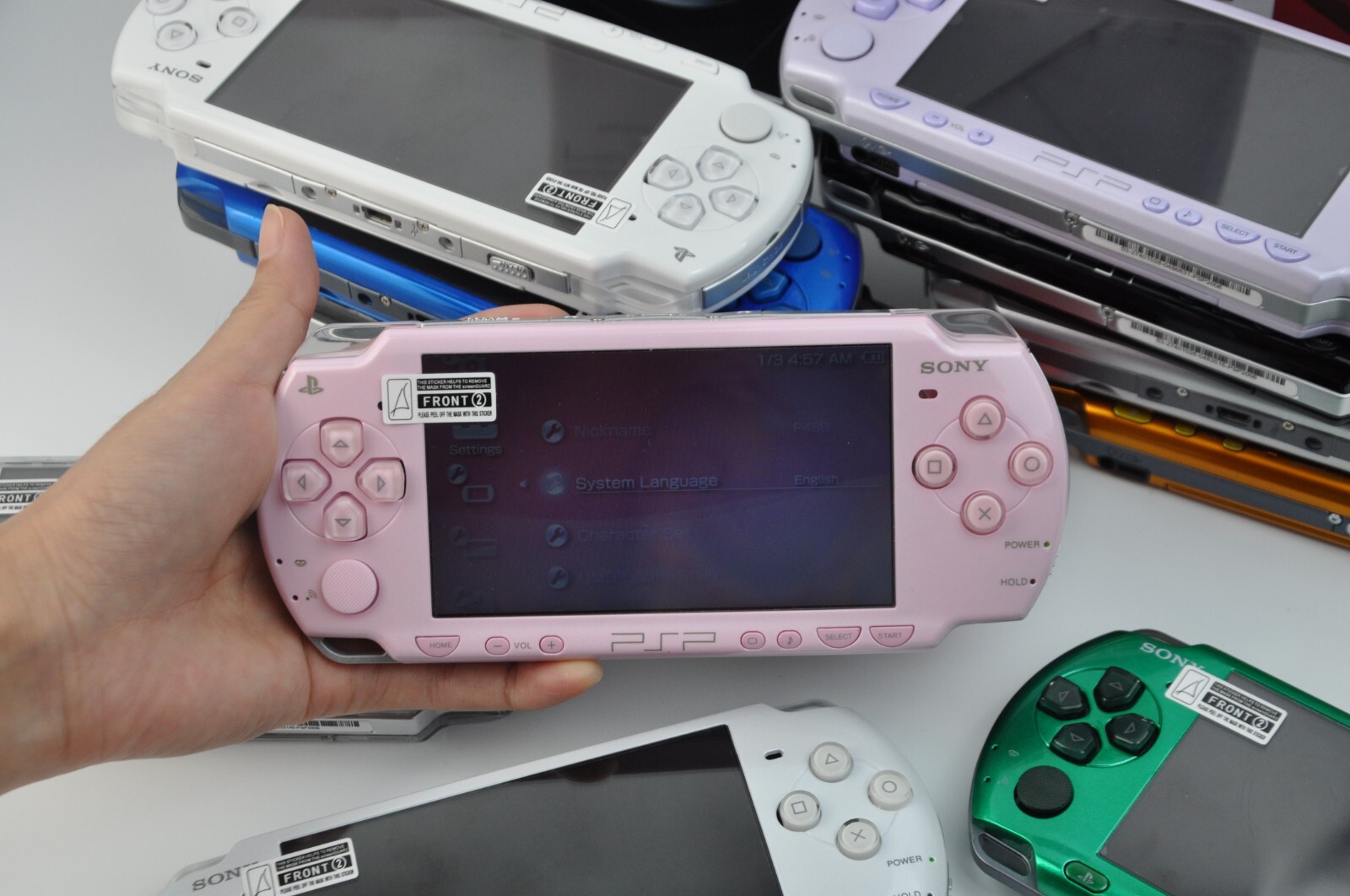 Sony PSP 1000/2000/3000 Console（Choose Color）32GB &Charger-New Battery Free ship