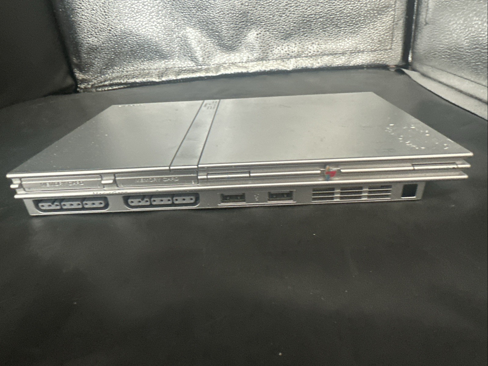 Sony PlayStation 2 PS2 Slim Silver SCPH-77001 Console Only Powers On