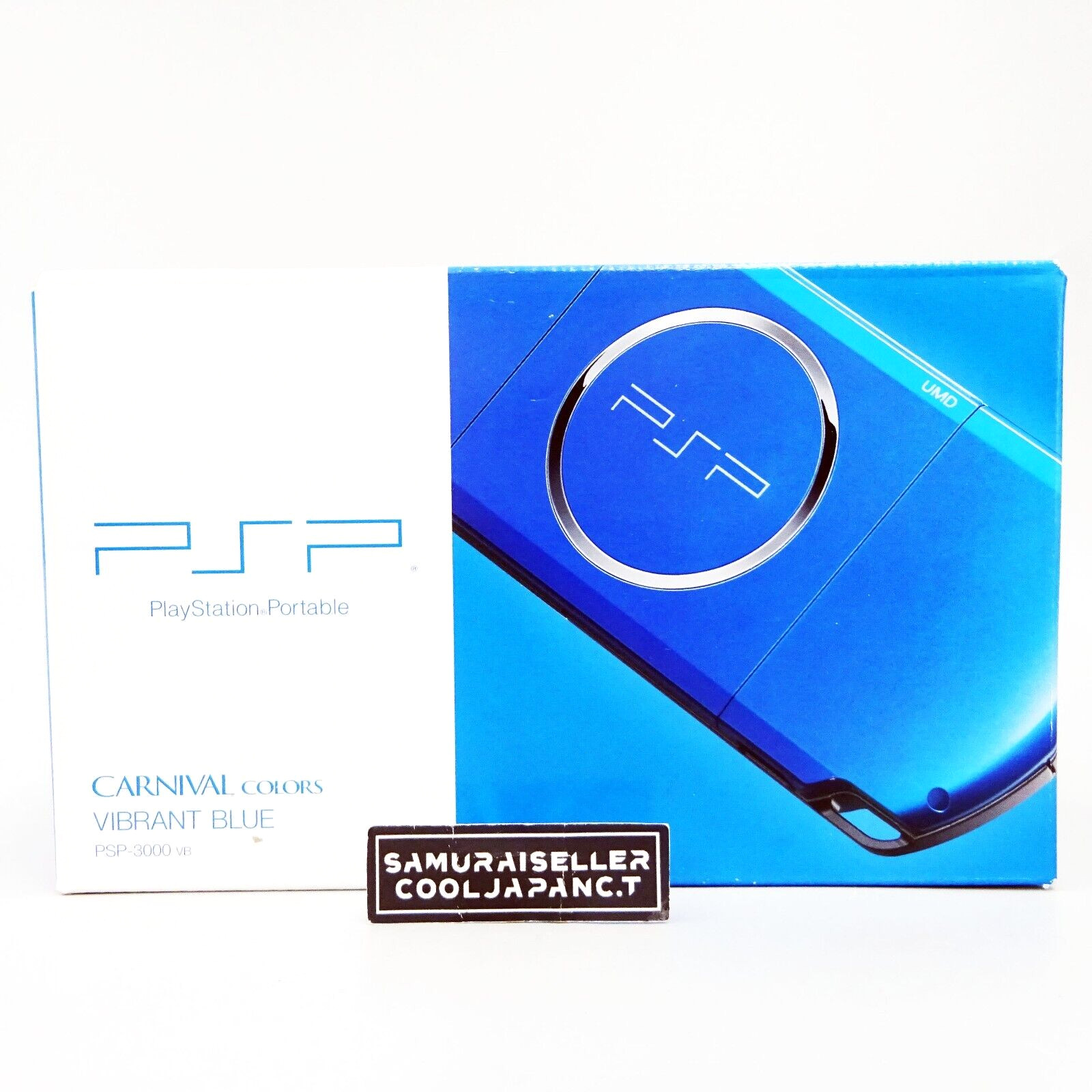 SONY PSP Playstation Portable Console Vibrant Blue PSP-3000 VB Japan NEW