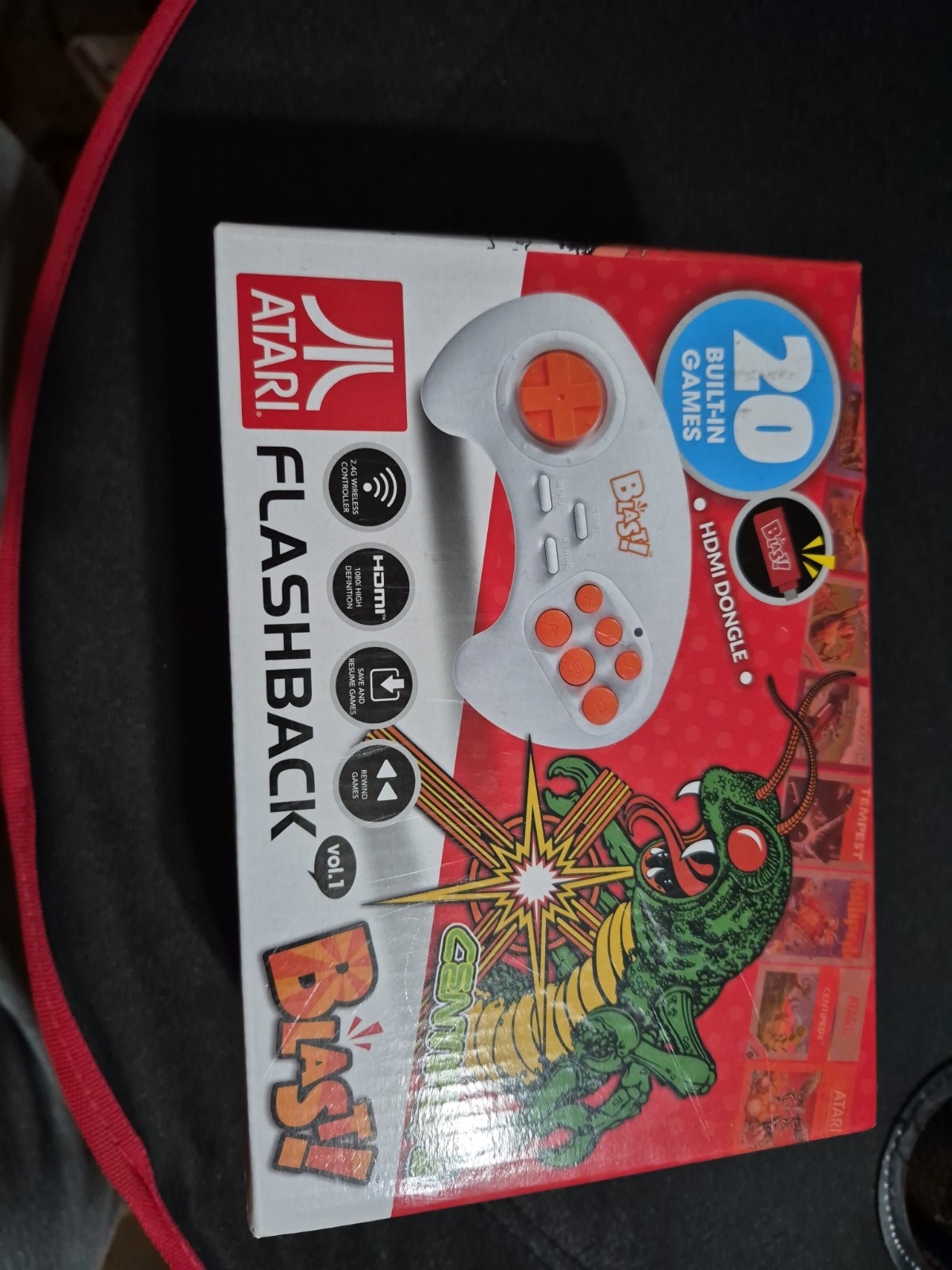 Atari Flashback Blast! HDMI Microconsole 720p HD, 20 Built-In Games