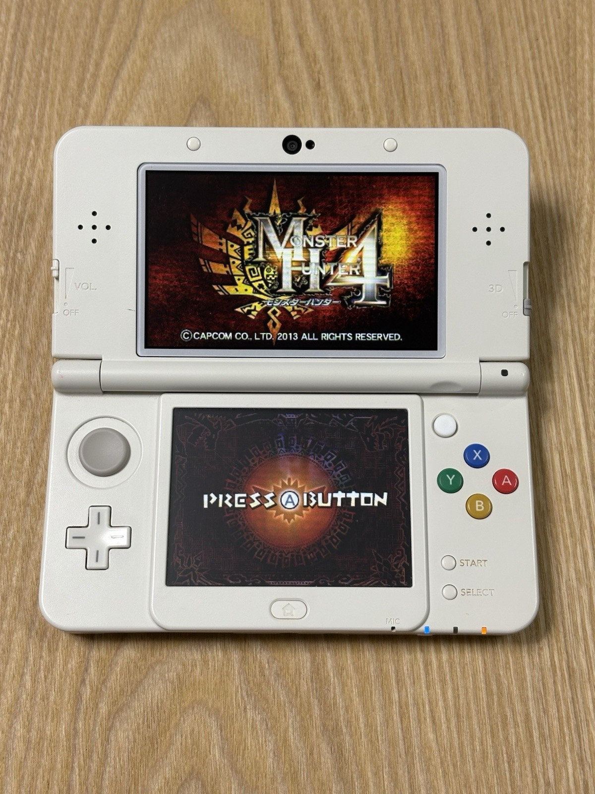 Nintendo New 3DS White Console Tested Working Handheld System Japanese Import
