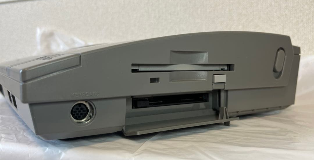 Fujitsu FM Towns Marty 2 Console CD-ROM Drive Included Gray 1994 Japan