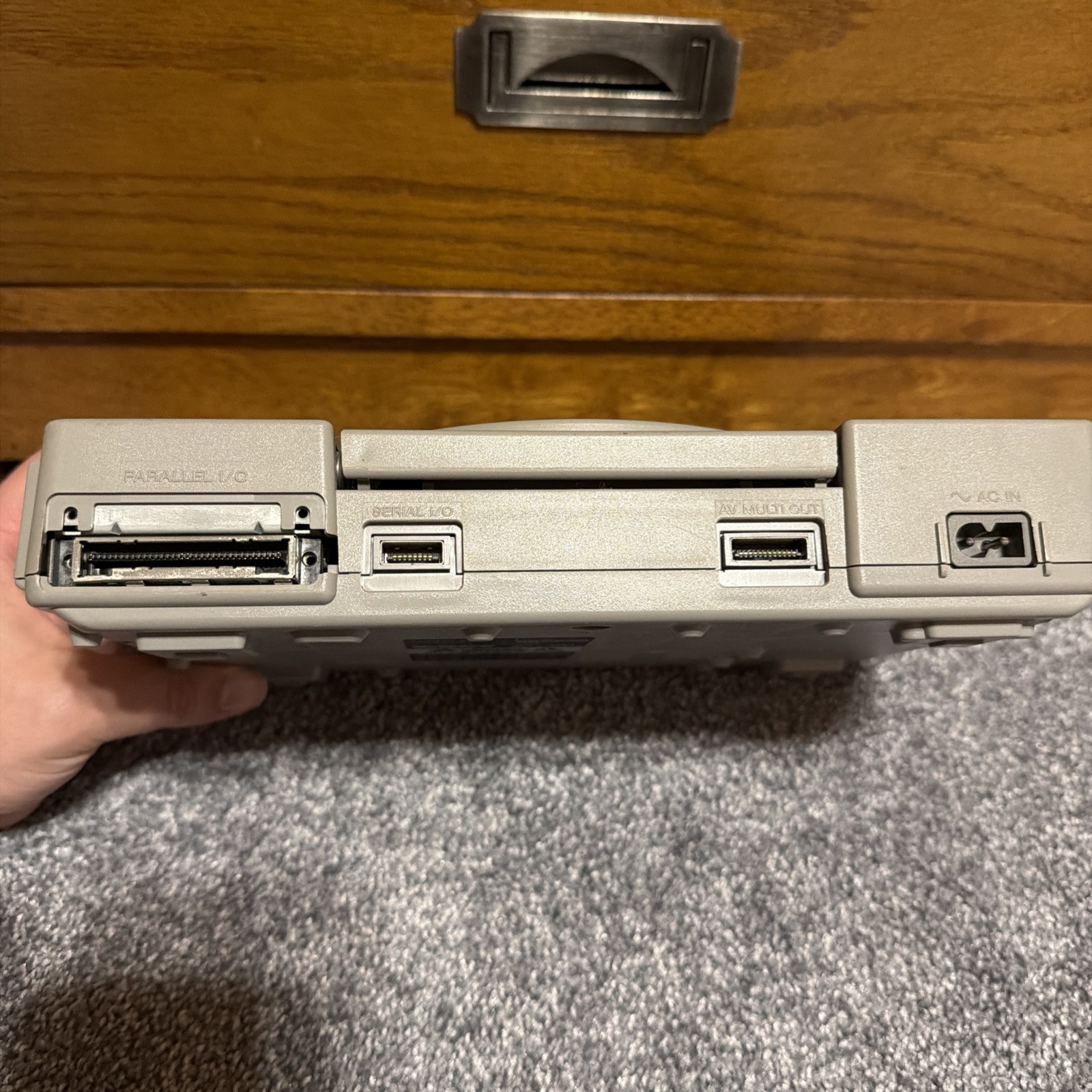 Sony PlayStation 1 Gray Composite SCPH-7501 Console Tested Works