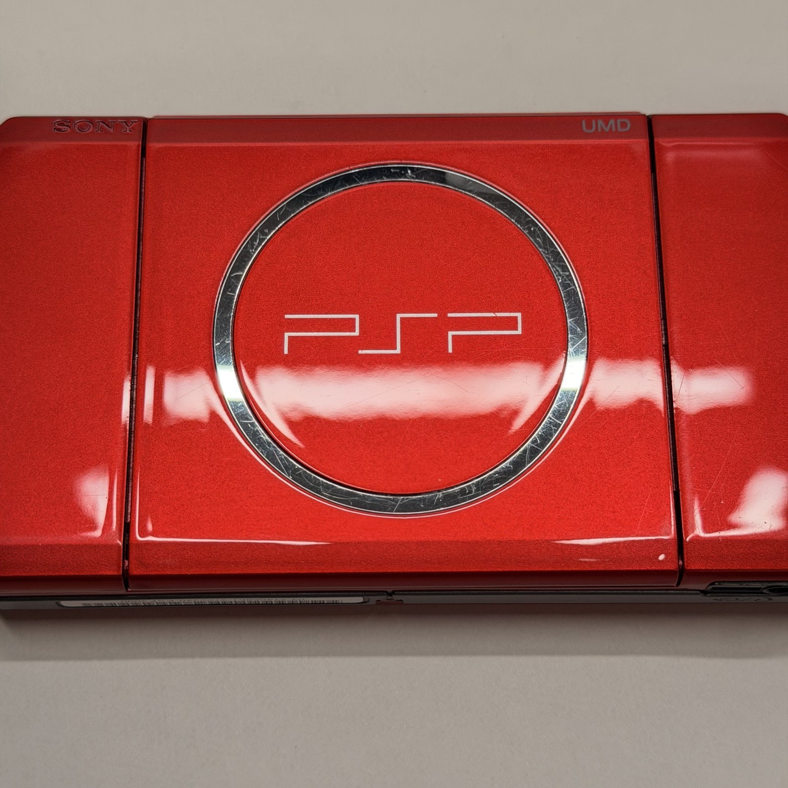 Sony PSP 3000 Radiant Red Console Excellent Condition Tested Working Bonus JP