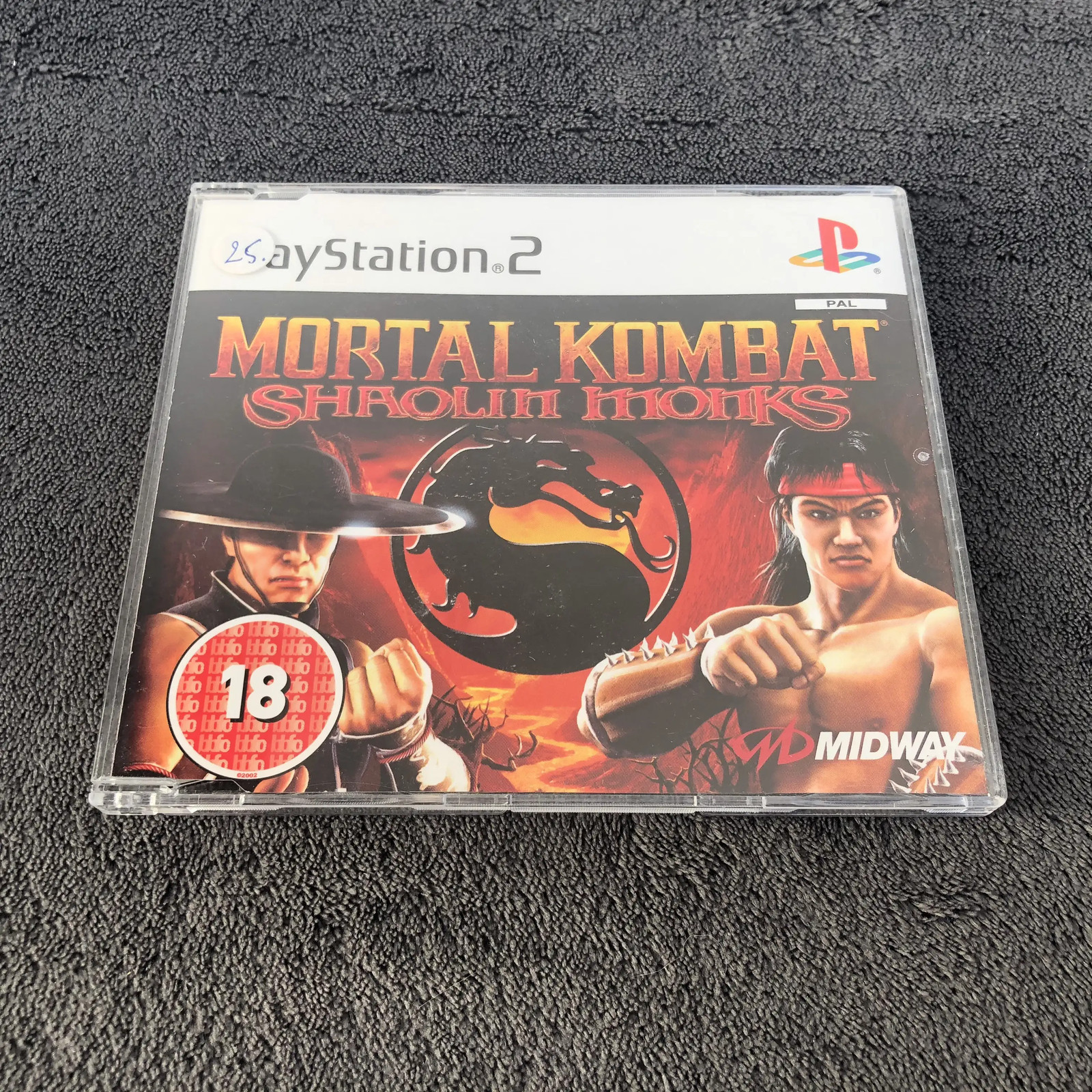 PS2 Mortal Kombat Shaolin Monks EUR Excellent Condition Not For Resale