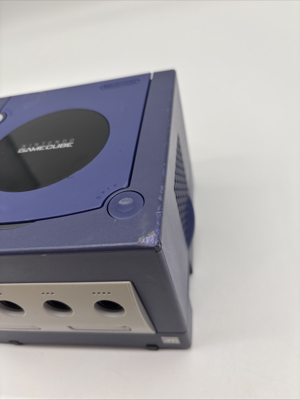 Nintendo GameCube Console Indigo Purple DOL-001 USA Console Only Reconditioned