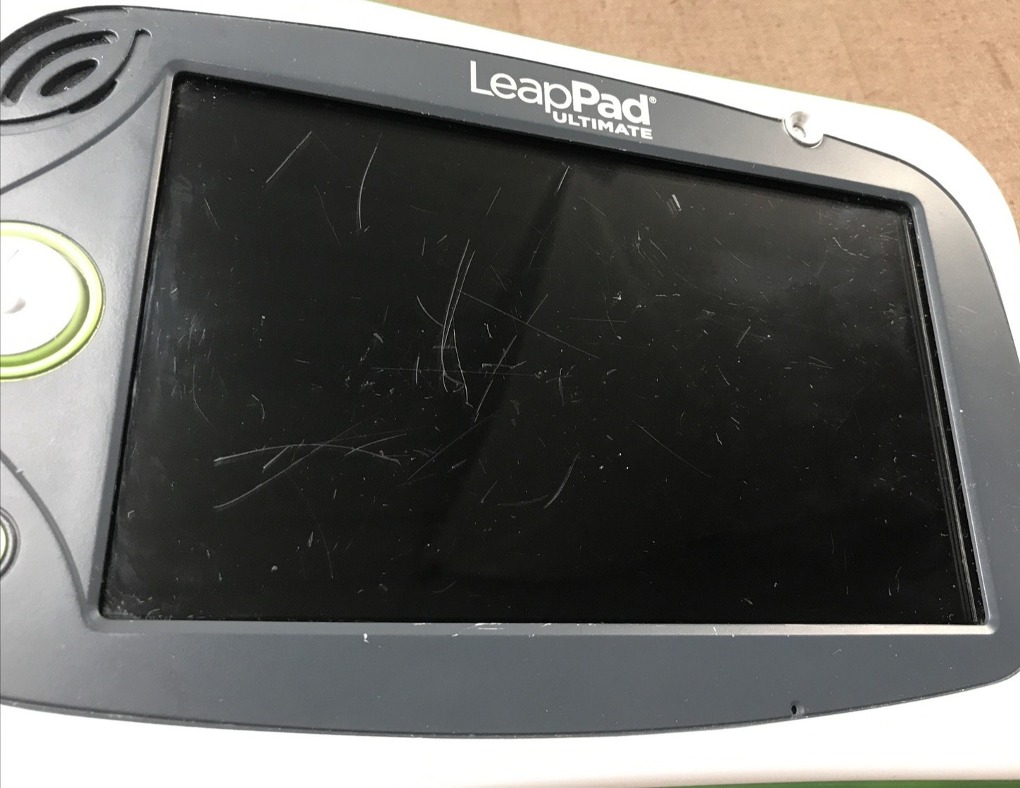 Powers On & Plays LeapFrog LeapPad Ultimate w/ Charger & Attached Stylus